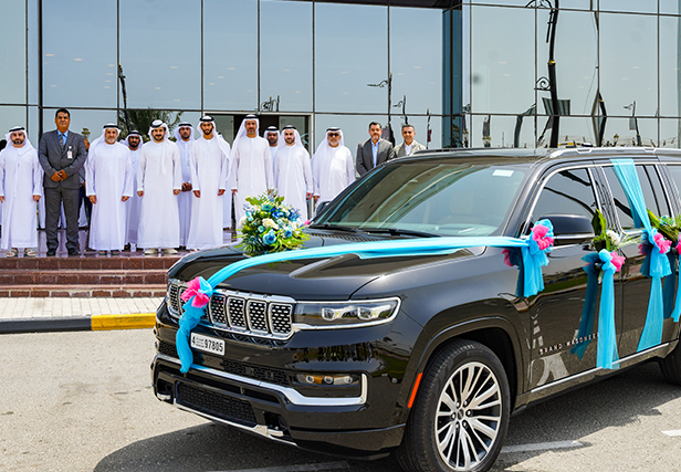 Sharjah Taxi Adds Jeep Luxury Vehicle to Fleet  at Sharjah Airport